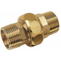 PURAFIT union 1'' nippel/nippel. Med pakning. Siliciumbronze. Blyfri