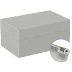 TRU Components BOX4U TC-9065692 Universalkabinet 250 x 160 x 119 ABS Gråhvid (RAL 7035) 1 stk