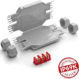 Raytech Raytech Samledåse med gel 105x65x25 mm, med klemme, 3x4 mm²