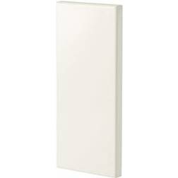 Wibe Endestykke TAS ES170/72 hvid RAL9010
