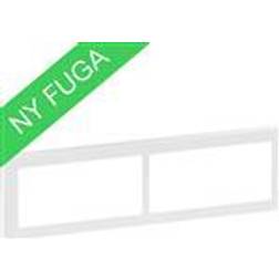 Schneider Electric Lk Fuga Soft Designramme Vandret 2x2 Modul, Hvid