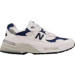 New Balance 992 White Navy