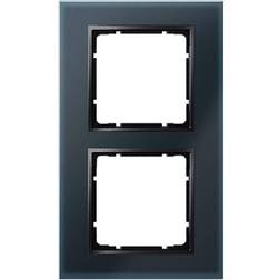 Berker Ramme 2 modul B.7 glas antracit