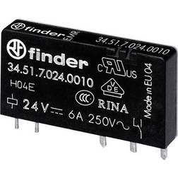 Finder Relæ smalt 6,2MM 6A 60VDC