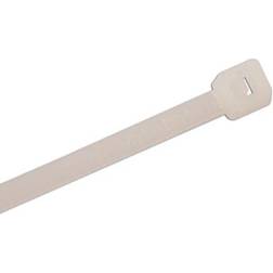 HellermannTyton Hellermann Natural Cable Ties 150 x 3.5 T30R Pk 100 Connect 30281