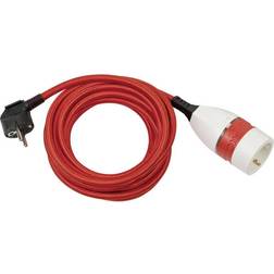 Brennenstuhl 1161830040 Current Cable extension Red, White, Black 5.00 m