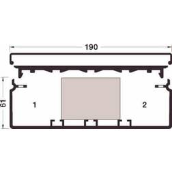 TEHALIT Kanalbund F/fb60190 Perlehvid