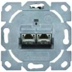 Telegärtner J00020A0511 (5 Stück) Modulaufnahme AMJ-S 2fach UP/0flex Cat6A T568B J00020A0511