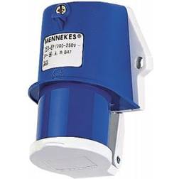 Mennekes 847 Wandstecker TA 16A,3p,6h,230V,IP44 847