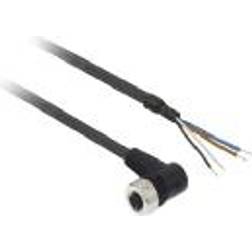 Schneider Electric Schneider Electric Følerkabel pur m12 4-pin hun vinklet 2 meter xzcp1241l2