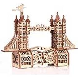 Gigamic Tower Bridge Modellkit 27 X 23 Cm Trä 226 Delar