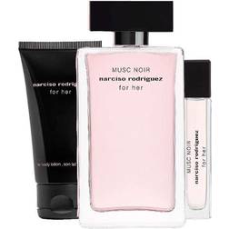 Narciso Rodriguez For Her Musc Noir Gift Set EdP 100ml + Body Lotion 50ml + Purse Spray 10ml