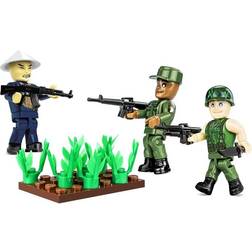 Cobi TOYS Historical Collection Vietnam War US Army Soldiers Figures Model Interlocking Building Block Set # 2047