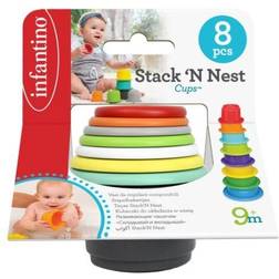 Infantino Stabel kopper, 8 stk, 9m