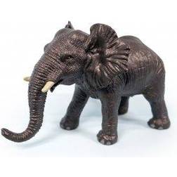 Green Rubber Toys African Elephant 24cm