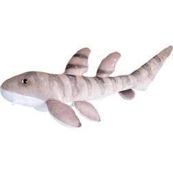 Wild Republic 23417 Soft Living Ocean Mini Bamboo Shark, Cuddly Toy, 40 cm, Multi