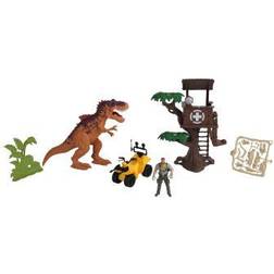 Papo Dino Valley Treehouse Assault legetøjssæt