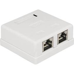 DeLock Netzwerk Adapter 2x RJ45 LSA Cat6