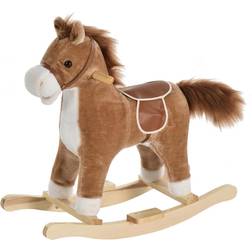 Homcom Rocking Horse with Realistic Noises