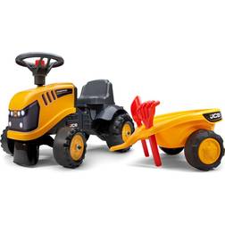 Falk JCB Gå-Traktor med Trailer og værktøj