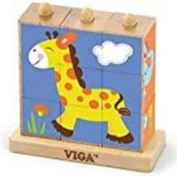 VIGA 50834 LOGICAL CUBES -ZOO (0958, Viga)