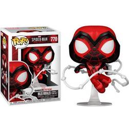 Funko Marvel Spider-Man POP Vinyl Figure Miles Morales Crimson Cowl Suit