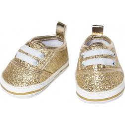 Heless Doll sneakers Glitter Gold, 30-34 cm