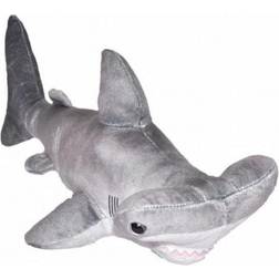 Wild Republic 23415 Soft Living Ocean Mini Hammerhead Shark, Cuddly Toy, 40 cm, Multi