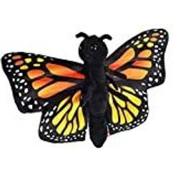 Wild Republic gosedjur monark butterfly junior 20 cm plysch svart