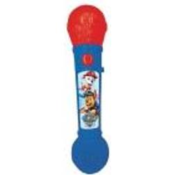 Paw Patrol Lexibook Microfono Bambini, Giocattolo Musicale, Altoparlante Integrato, efetti Luminosi, Melodie Pre-registrati Incluse, Blu/Rosso, Colore, S