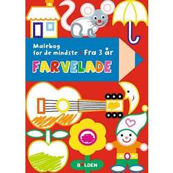 Farvelade, malebog fra 3 år