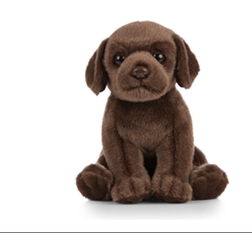 Living Nature Gosedjur Chocolate Labrador Valp