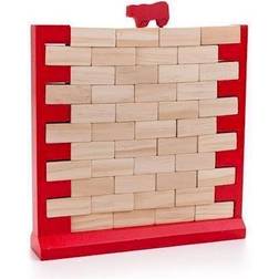 Longfield Jeu D'équilibre Le Mur En Briques De Bois