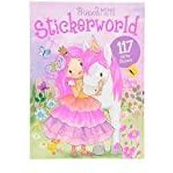 Depesche Pyssel Bok Sticker World 117st Glitter Stickers Princess Mimi Ro