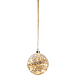 Star Trading Bauble Glow Jullampa 16cm