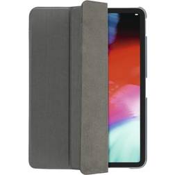 Hama iPad Pro 2020 Case 12.9 Inch (Flip Case for Apple Tablet, Protective Case with Stand Function, Transparent Back, Magnetic Cover with Auto Wake/Sleep Function) Grey