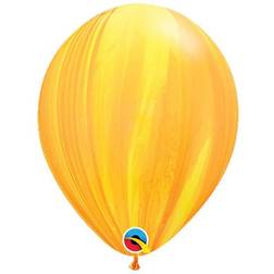 Qualatex Latex Ballons Superagate Yellow/Orange 25-pack