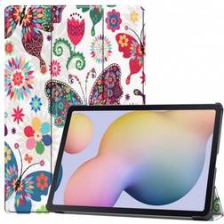 MTK Slim Fit Cover Fodral Till Samsung Galaxy Tab S7 Plus Butterflies