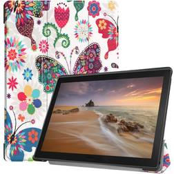 MTK Tri-fold Fodral till Lenovo Tab E10 Butterfly