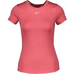 Nike Dri-Fit One Slim-Fit T-shirt Women - Pink/White