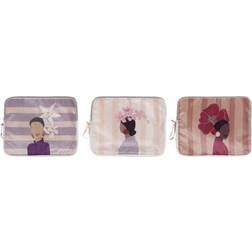 iPad Väska DKD Home Decor Polyester (3 pcs)