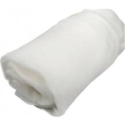 Creotime Remplissage Poupée 10 x 1,6 Mètres Polyester Blanc