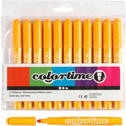 Colortime Jumbo Tuscher Varm Gul, 12stk