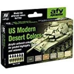 Vallejo Us Modern Desert Colors 6x17ml