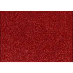 Creativ Company Iron-on Foil Glitter Red, A5