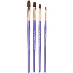 Wittmax Humbrol AG4305 Flat Brush Pack, Multi Colour