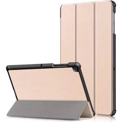 MTK Slim Fit Cover Till Samsung Galaxy Tab S5e SM-T720/T725 Guld