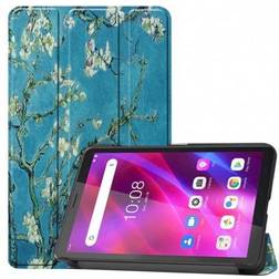 MTK Tri-fold Fodral till Lenovo Tab M7 (3rd Gen) Plum Blossom