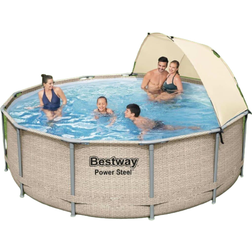 Bestway Power Steel Round Pool Set Ø3.96x1.07m