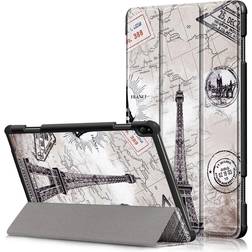 MTK Tri-fold Fodral till Lenovo Tab P10 Eiffel Tower